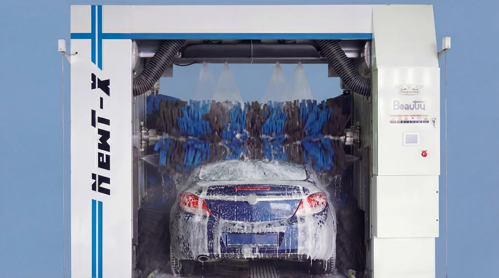 機械洗車のイメージ
